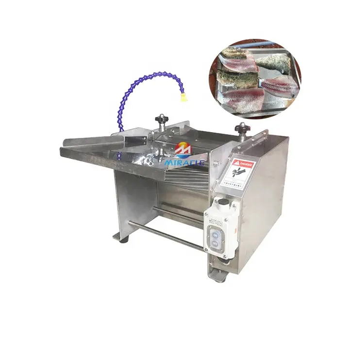 Electric Table Top Fish Skinning Machine Fish Skinner Commercial Fish Peeling Skinning Equipment On Sale
