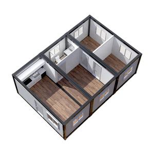 Maisons conteneurs plates de 40 pieds en kit, modulaires et préfabriquées, pour la Pologne, <span class=keywords><strong>prix</strong></span> des maisons préfabriquées en conteneurs - Product Image 6