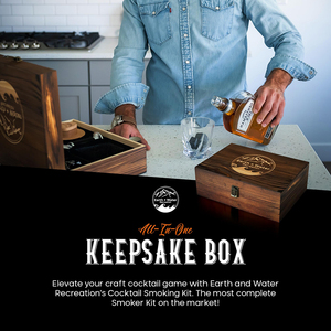 Juego de regalo de <span class=keywords><strong>whisky</strong></span> 4 sabores de astillas de madera Nuevo <span class=keywords><strong>whisky</strong></span> Chilling Stones Smoker Torch Gun Kit de ahumador de cóctel con caja de madera - Product Image 3