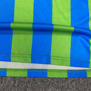 Camiseta de fútbol con logotipo personalizado de alta calidad, camiseta Polo de fútbol Vintage, camiseta de fútbol Retro clásica a rayas - Product Image 6