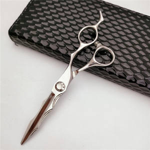 Ciseaux professionnels précieux pour cheveux, 62 mm, acier inoxydable 440C, pour droitiers, pour usage esthétique - Product Image 1