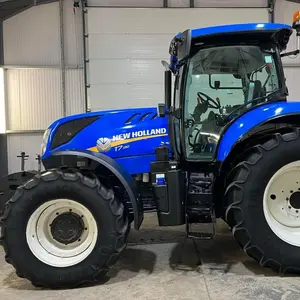 Baru dan bekas dengan Front End Loader dan Backhoe dari Jerman Holland multi-fungsi 75Hp 4Wd traktor untuk pertanian yang digunakan