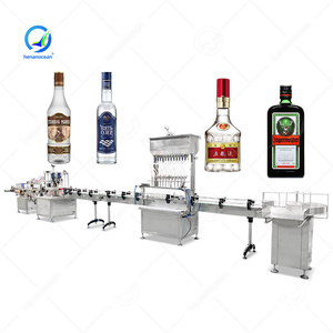 Đại Dương Tự Động Bia 4 Đầu isobaric Pet Nhựa Chai Phụ Lấp Lánh Rượu Vang Điền Máy Cho Rượu - Product Image 1