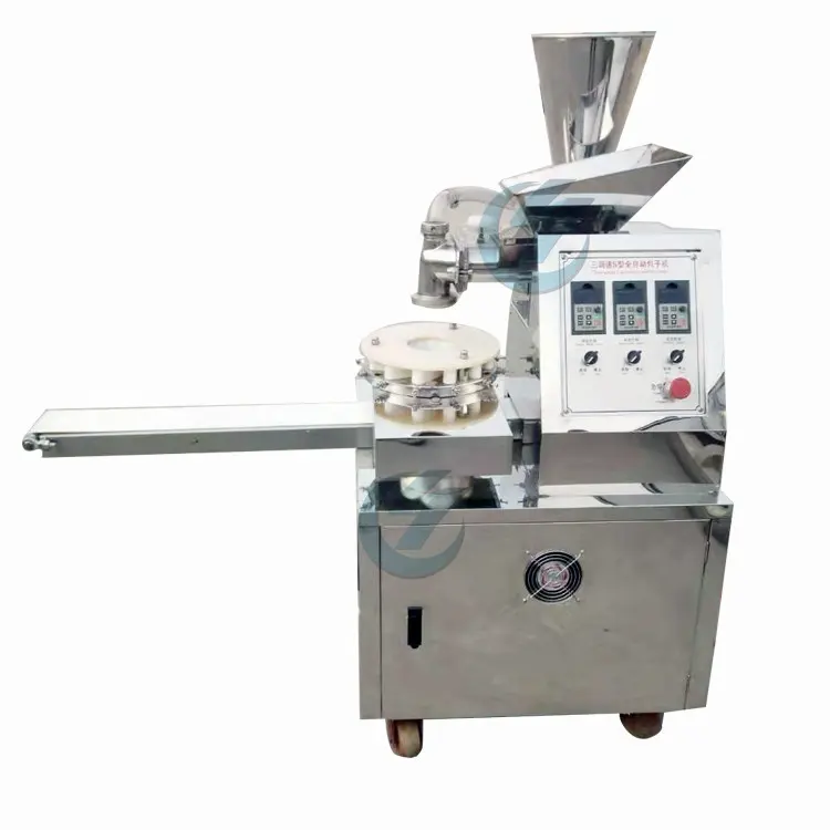 Industriële Automatische Gestoomde Vulling Bun Momo Maker / Chinese Baozi Making Machine