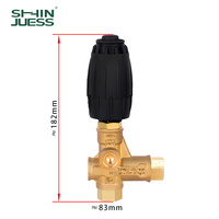 Vanne de régulation pour nettoyeur haute pression VRT3 Bypass 4500 PSI 10.5-GPM 3/8 "RESSORT NOIR