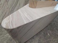 Marbre blanc Pentelikon Ziara de prix d'approvisionnement d'usine avec des dalles d'allumette de livre