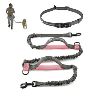 <b>Pet</b> Dreamland Reflective Dog Leash With Double Handle For <b>Running</b> Medium Size - Product Image 1