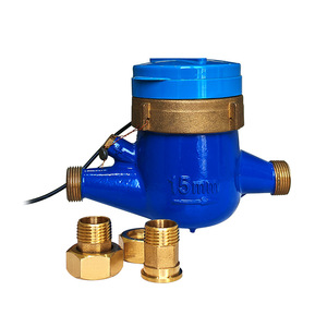 YomteY Multi-Flow Brass Water Meter 15mm Dry-Type Pulse Remote Transmission Smart Rotary Copper Casing - Product Image 2