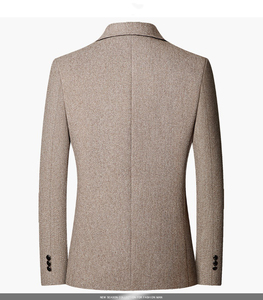 <span class=keywords><strong>Blazer</strong></span> da <span class=keywords><strong>Uomo</strong></span> per Completo Business, <span class=keywords><strong>Giacca</strong></span> Casual Primaverile e Autunnale a Due Bottoni, Vendita all'Ingrosso - Product Image 6