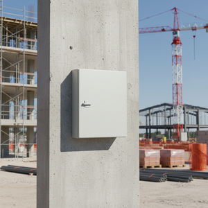 Boîtier de distribution électrique métallique extérieur certifié CE IEC, personnalisé OEM, IP65, triphasé 100A 200A, panneau d'éclairage - Product Image 6