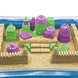 Arena Mágica de Color Natural Totalmente Personalizable, el Mejor Kit de Arena para Manualidades, Divertido, Educativo, No Tóxico, de Seda, 2 Libras, Arena Dinámica para Jugar, para Niños - Product Image 6