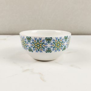 Ensemble de vaisselle en céramique rétro de style bohème ensemble de vaisselle abordable décalcomanie vente directe d'usine - Product Image 2