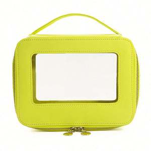 Pochette cosmétique personnalisée, étanche, avec fermeture éclair, pour les articles de toilette, sac de maquillage portable pour les voyages, la salle de bain et l'organisation - Product Image 6