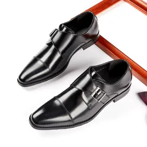 Fabrika sıcak satış Modern japon İngiliz tarzı tasarım beyler iş düğün ayakkabı
