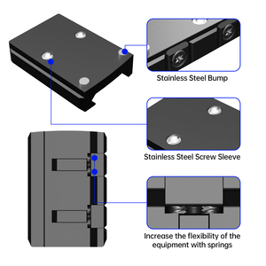 Thiết kế mới thép không gỉ <span class=keywords><strong>Red</strong></span> Dot gắn Adapter tấm tương thích với Doc t dấu chân phạm vi & phụ kiện cho chiến thuật sử dụng - Product Image 5