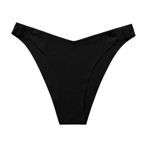 Mutandine di seta di ghiaccio <span class=keywords><strong>senza</strong></span> <span class=keywords><strong>cuciture</strong></span> Sexy da donna plus-size semplice e intimo a vita bassa in cotone ad asciugatura rapida <span class=keywords><strong>senza</strong></span> take off <span class=keywords><strong>slip</strong></span> da donna - Product Image 3