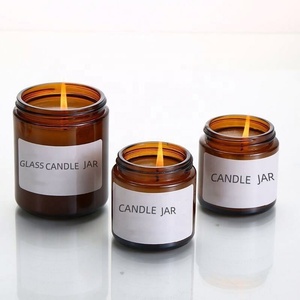 Factory Direct Sell Candle Holders Lanterns and Candle <b>Jars</b> Scented Candle <b>Jars</b> With Gold Silver Black Lid - Product Image 3