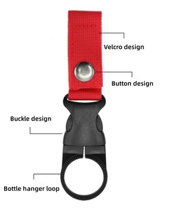 Clip per bottiglia d'acqua, <span class=keywords><strong>portaborraccia</strong></span> per lo <span class=keywords><strong>zaino</strong></span> per l'escursionismo, Clip per la fibbia appesa in Nylon - Product Image 3