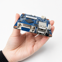 Carte mère OEM RK3128 Quad Core Cortex-A7 à prix d'usine, DDR3 double canal, carte embarquée
