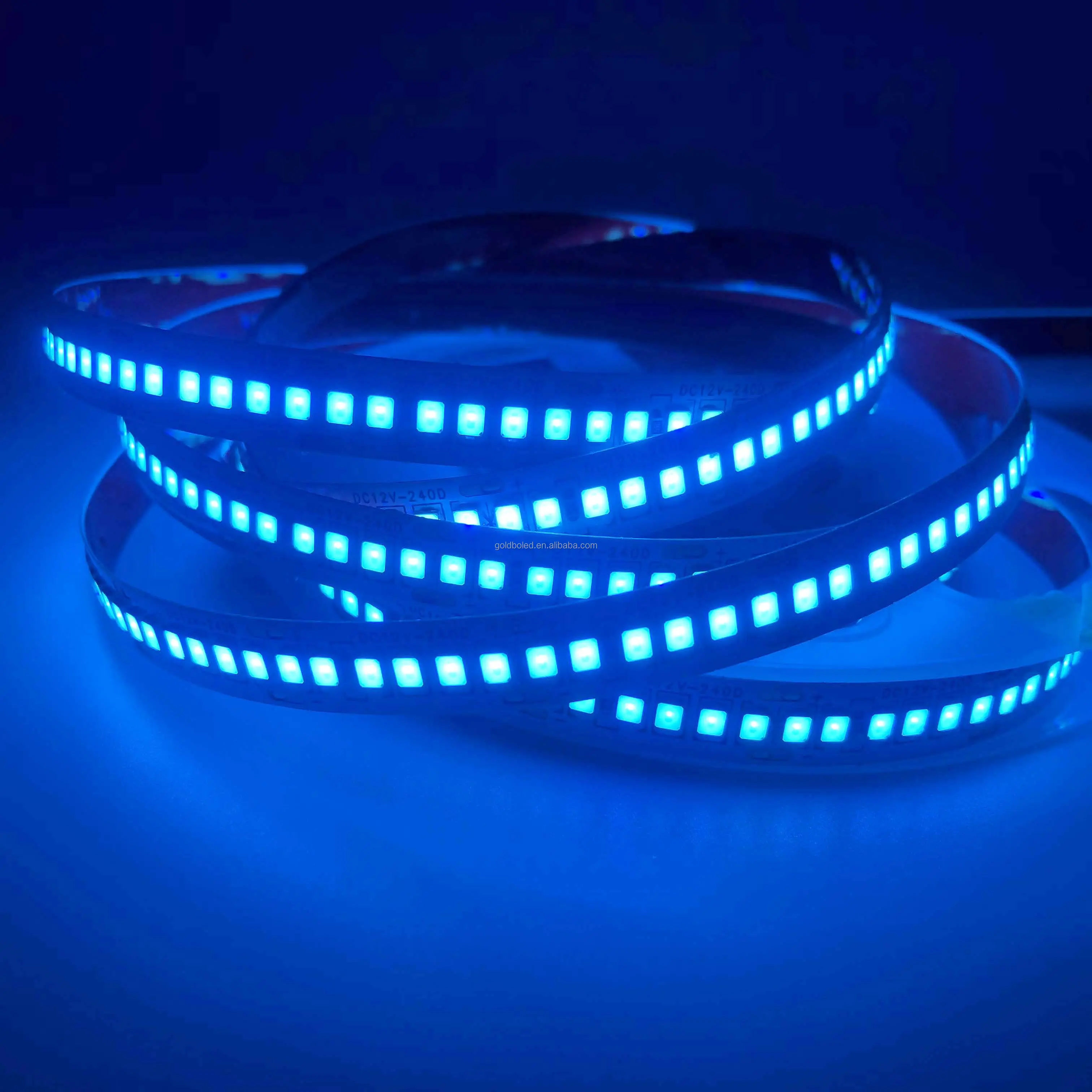 Wholesale 3000/4000/6000k led strip light 5M/Roll 8MM pcb light strip 120/180/240leds 12V 24v smd 2835 led strip light