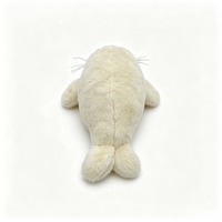 Peluche phoque super douce et réaliste, jouet en peluche phoque marin, OEM ODM, taille et logo personnalisés, vente en gros