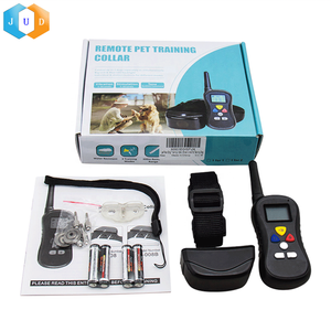 2023 Kerah E Pelatihan Anjing Jarak Jauh 300M Elektrik Kualitas Tinggi Amazon, Kerah Pelatihan Kejutan Getar Anjing Peliharaan - Product Image 5