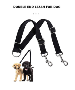 Customized <strong>Double</strong> <strong>End</strong> Leash Function Durable Dog <strong>Lead</strong> Leash Adjustable Pet Training <strong>Leads</strong> - Product Image 5