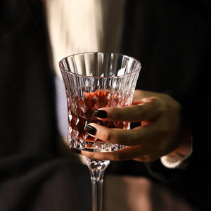 <b>Champagne</b> Wholesale Custom Drinking Wine Cup Unique Wedding Crystal Red Wine <b>Glass</b> Stocked Goblet - Product Image 2