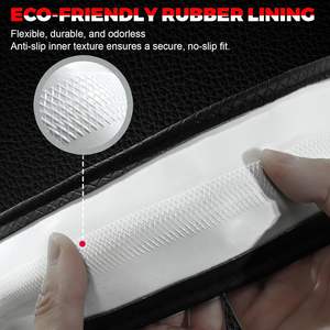 Funda para <span class=keywords><strong>Volante</strong></span> de <span class=keywords><strong>Coche</strong></span>, Fundas de Microfibra con Forro Antideslizante - Product Image 5
