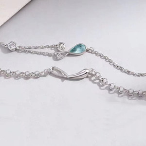 <b>Couple</b> <b>Bracelets</b> Water Drop Shape Tibetan Silver Unisex Gift Jewelry - Product Image 2
