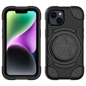 <span class=keywords><strong>Coque</strong></span> de protection pour appareil photo en silicone noir + PC pour <span class=keywords><strong>iPhone</strong></span> 13 <span class=keywords><strong>14</strong></span> 15 - 10 couleurs - Design simple - Product Image 2