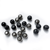 Têtes de jig en tungstène sans hameçons de 1,8 g à 28 g, 97 % tungstène, têtes de jig anti-herbe en tungstène pour la pêche au bar, plombs ronds en tungstène