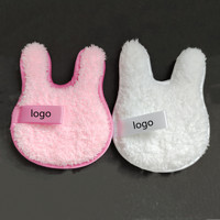 Tampons démaquillants réutilisables écologiques LOGO OEM, éponge de nettoyage du visage lavable, éponge de nettoyage en microfibre