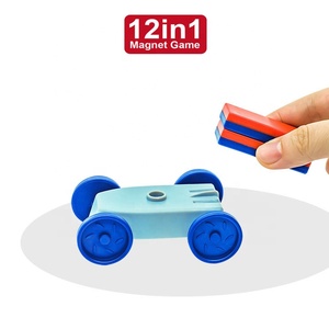 Jeu d'expérimentation scientifique magnétique 12 en 1, jeu éducatif, kit de tiges, jouet pour enfants - Product Image 2