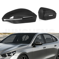 Kit de rétroviseurs latéraux intérieurs de voiture en fibre de carbone moulée à sec, paire gauche et droite, personnalisés
