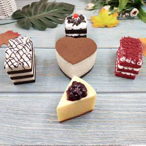 Resina simulación Mousse pastel postre modelo dulce viento simulación fruta crema francés postre foto Props - Product Image 1