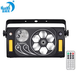 Alta calidad LED Bee Eye 6PCs 4in1 Mini Light DMX512 Control KTV bar Party Wedding Concert Runway Stage Laser Light - Product Image 2