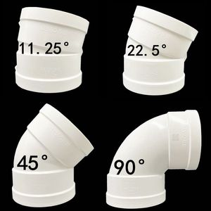 Raccord coudé micro-écarté en PVC, petit angle, diamètres 11, 25, 15, 22, 5, 30, norme nationale, accessoires pour tuyaux d'évacuation, connecteur à diamètres égaux - Product Image 5