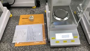 JKI 220g 0,1 Mg Balanza de pesaje de Laboratorio Digital Balanza analítica electrónica - Product Image 4