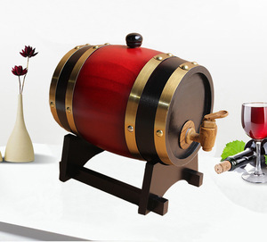 Baril à <span class=keywords><strong>bière</strong></span> en bois massif <span class=keywords><strong>de</strong></span> style antique, baril à vin en chêne vintage pour la décoration <span class=keywords><strong>de</strong></span> la maison, du bar, du restaurant et <span class=keywords><strong>de</strong></span> la boutique - Product Image 4