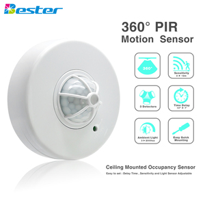 BS036B Bester Cảm Biến Chuyển Động <span class=keywords><strong>PIR</strong></span> 360 Độ Điều Khiển Đèn Gắn Trần - Product Image 5