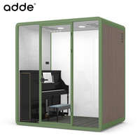 Cabine acoustique insonorisée de studio moderne Studio acoustique de musique Cabine de réunion pour piano Cabine vocale insonorisée pour espace privé