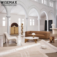 WISEMAX – meubles de créateur, design rétro, canapés de salon, tissu en velours vert, canapé de sol, chaise de détente