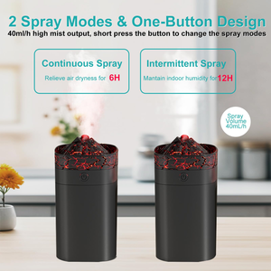 Nouveau diffuseur de parfum portable USB pour voiture, diffuseur d'huiles essentielles, mini humidificateur, diffuseur d'arômes volcan - Product Image 2