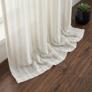 Tende Trasparenti Commerciali DaiRui <span class=keywords><strong>per</strong></span> Hotel, Drappeggi in Voile a Righe in Misto Lino Personalizzati <span class=keywords><strong>per</strong></span> Progetti di Ospitalità e Allestimenti Finestre - Product Image 6