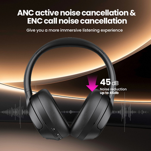 <span class=keywords><strong>Casque</strong></span> de jeu à réduction de bruit haute résolution, haut-parleur 40 mm, audio spatial 3D, <span class=keywords><strong>Bluetooth</strong></span> sans fil, mode transparence ANC, contrôle par application, MOQ 1 - Product Image 3