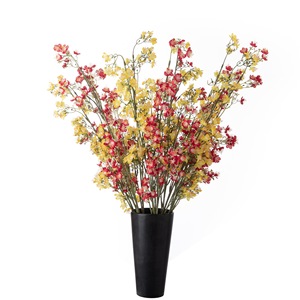 Fleurs artificielles CallaFloral, branche unique, rouge YC1009, décoration de mariage, décoration de la maison - Product Image 4