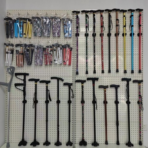 Biểu Tượng Tùy Chỉnh Bán Buôn Đi Bộ Stick Nạng 84-93Cm Có Thể Điều Chỉnh Đi Bộ Mía Có Thể Gập Lại Nhôm Ma Thuật Dính Có Thể Gập Lại Thanh - Product Image 5