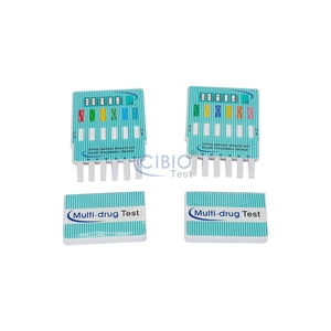 Tarjeta de Prueba Rápida de Detección de Múltiples Drogas en Orina, Prueba de Drogas en un Solo Paso para AMP 1000/COC 300/MET 1000/OPI 2000/THC 50 - Product Image 2