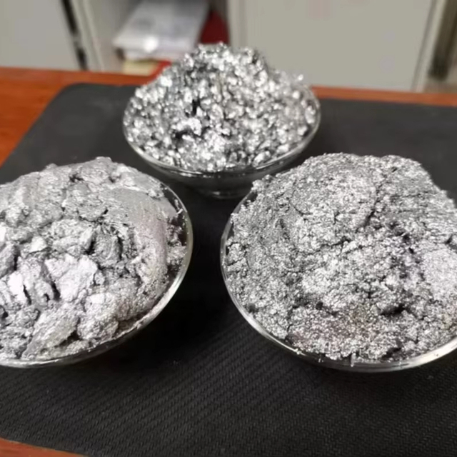 Factory Price Silver Paste Pigment  Conductive Metallic Silver Leafing Aluminium Paste for Coating Ink Paint